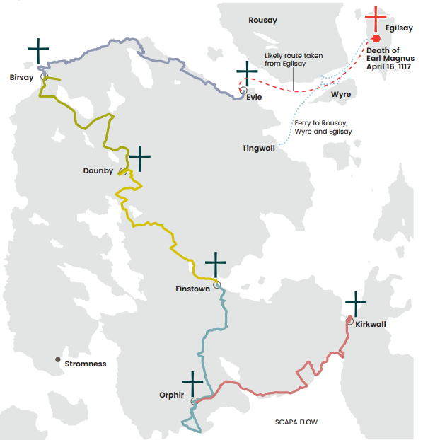 Updated route descriptions published St Magnus Way